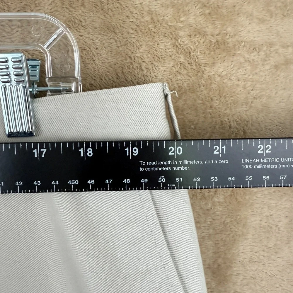 Greg‎ Norman Mens Golf Pants 40x32 Beige Comfort Straight Business Casual Chinos - Picture 8 of 10